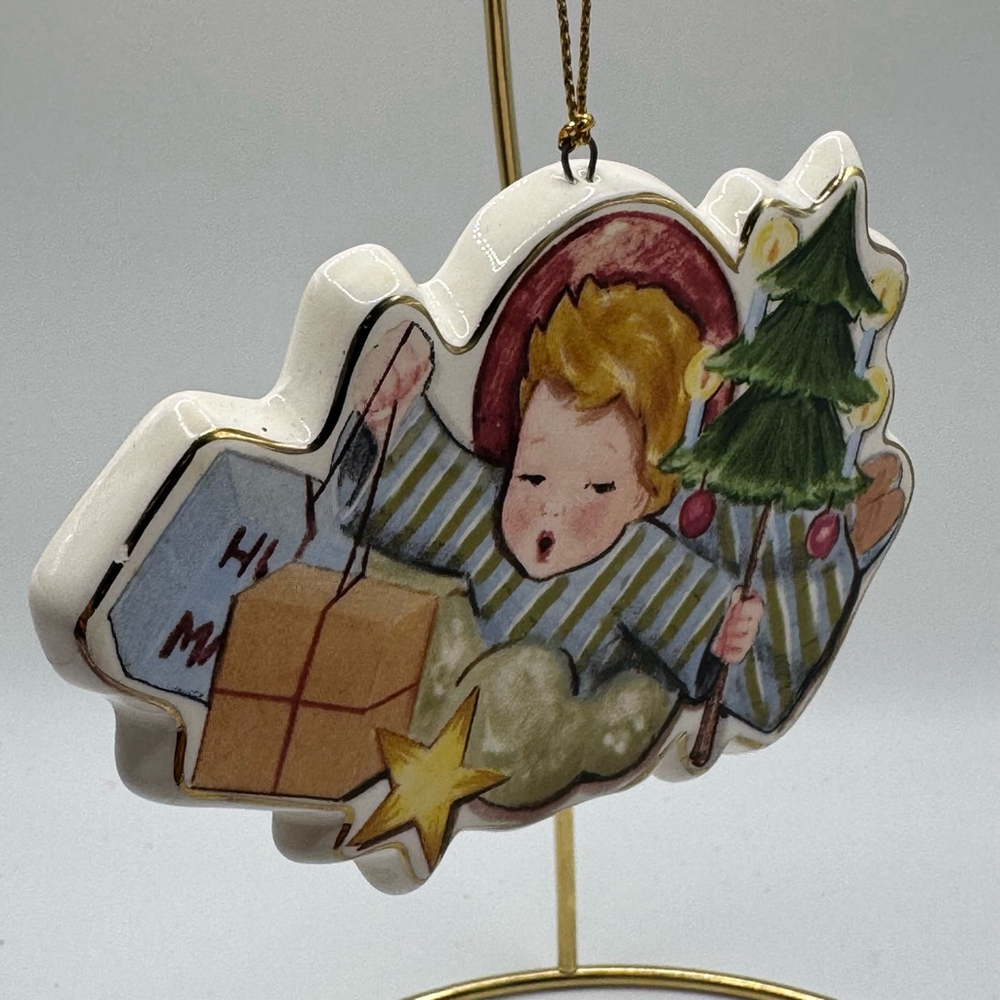 Vintage Hummel Schmid “Symbols of the Season” Christmas Holiday Ornament